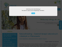 Tablet Screenshot of naturalhealing.pl